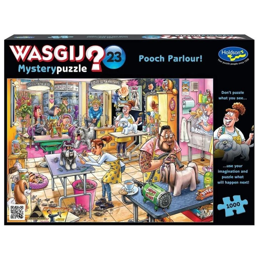 Wasgij 1000 pc Puzzle - Mystery No.23 - Pooch Parlour!