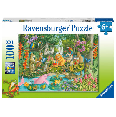 100 pc Puzzle - Rainforest River Band