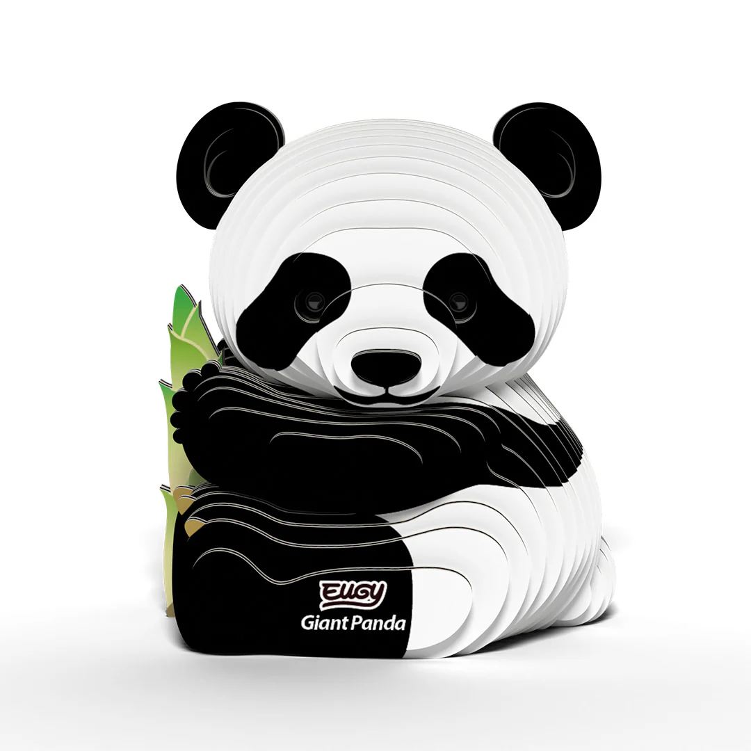 3D Cardboard Model Kit - Giant Panda