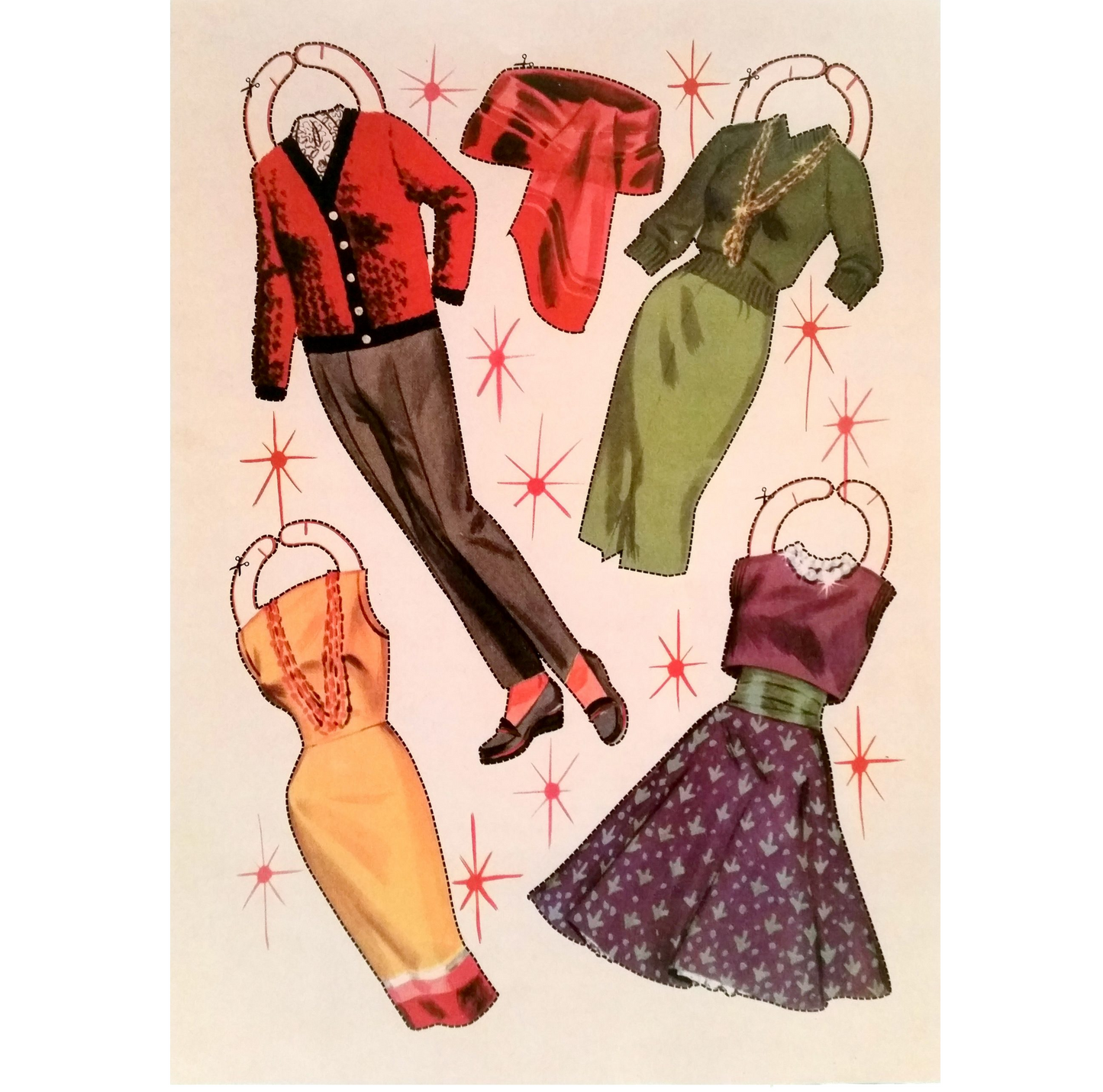 Retro Paper Dolls