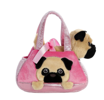 Fancy Pal - Pug/Pink Bag