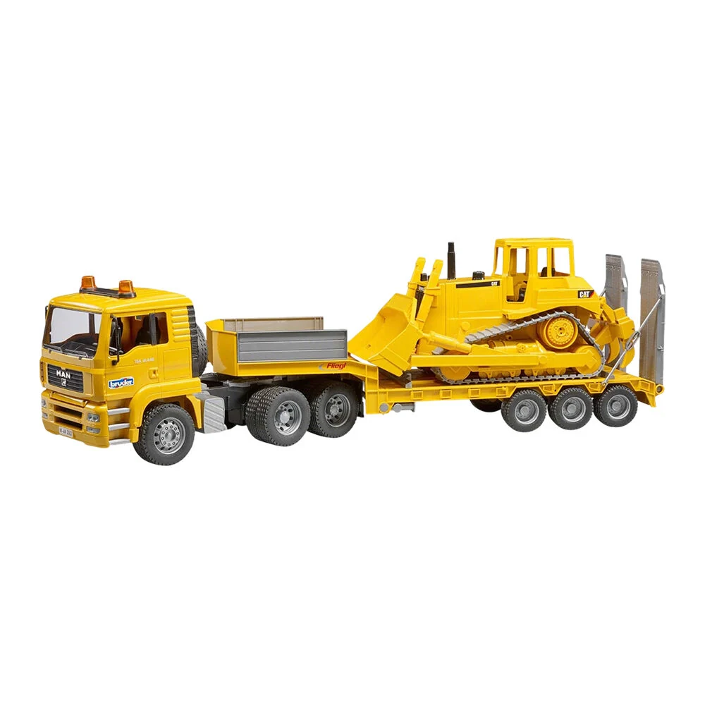 Commercial MAN TGA Low Loader With CAT Bulldozer Limited Edition
