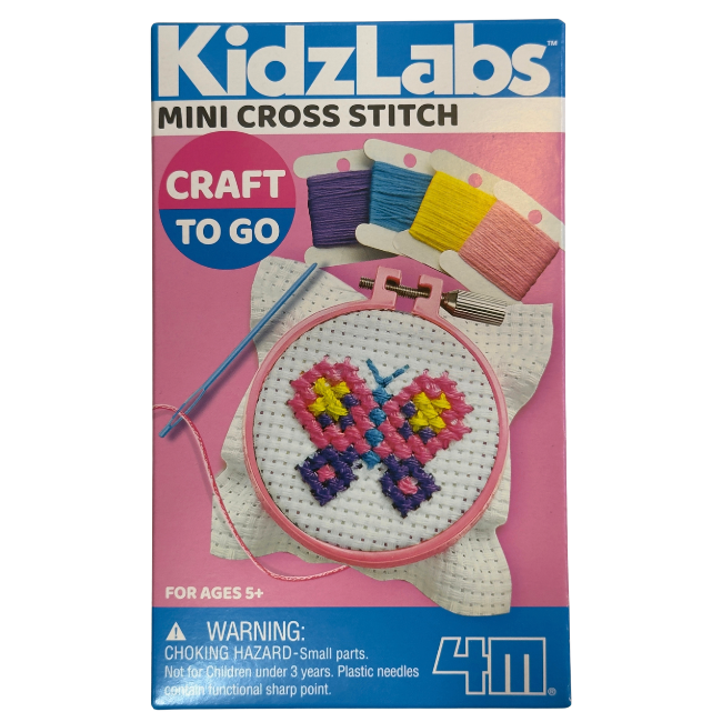 KidzLabs - Craft To Go Mini Cross Stitch