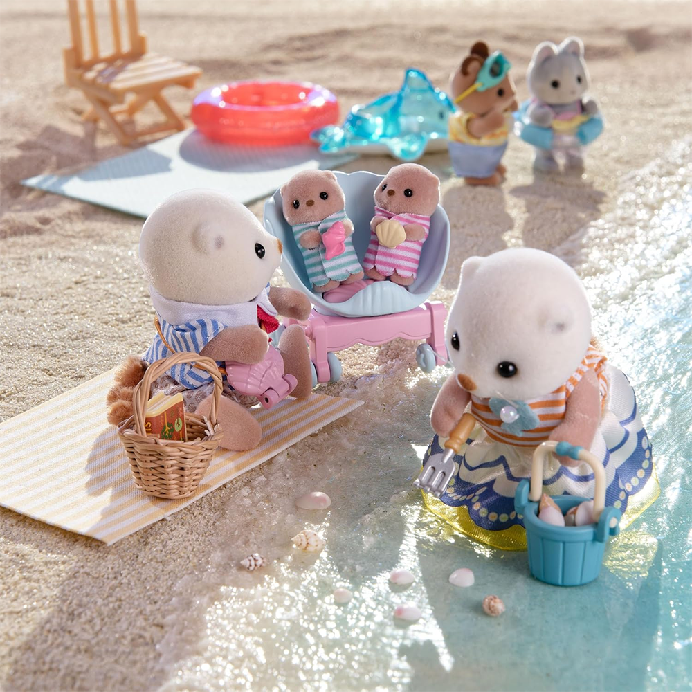 Sea Otter Family