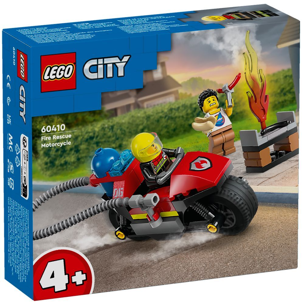 Fire & Recue Motorcycle Lego 60410