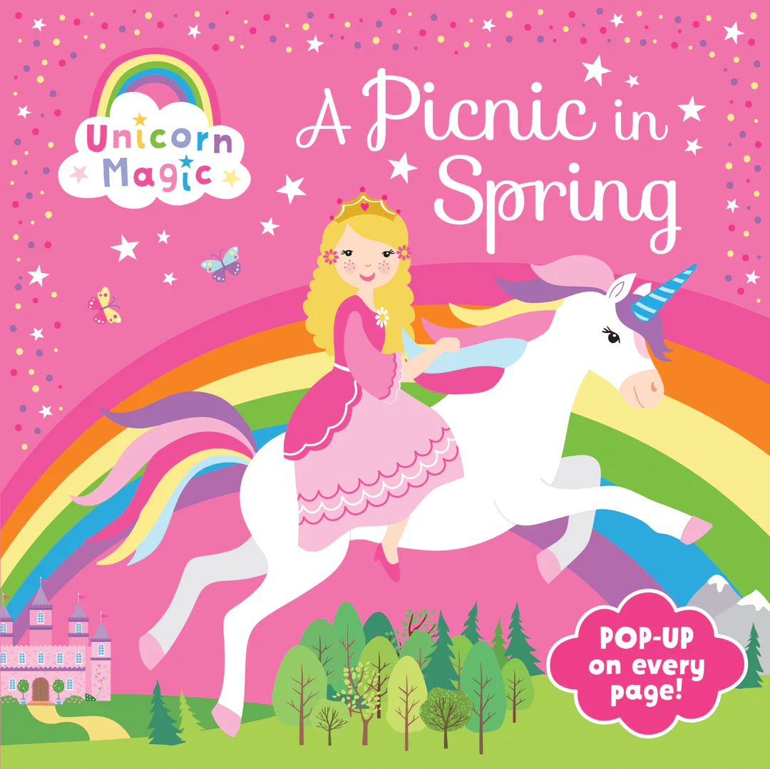 Unicorn Magic Pop-Up Book - A Picnic in Spring