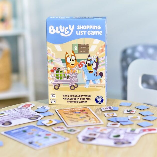 Bluey Shopping List Game