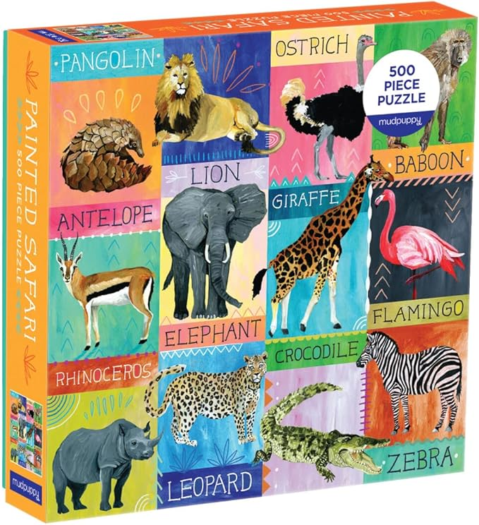 500 pc Puzzle - Search and Find Music Festival