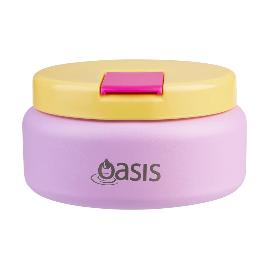 Double Wall Insulated Food Flask 230ml - Bubblegum Pink