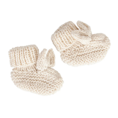 Cottontail Booties - Cream