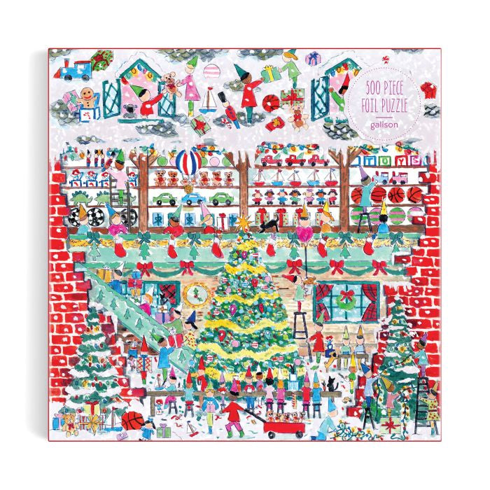 500 pc Foil Puzzle - Michael Storrings Toy Workshop