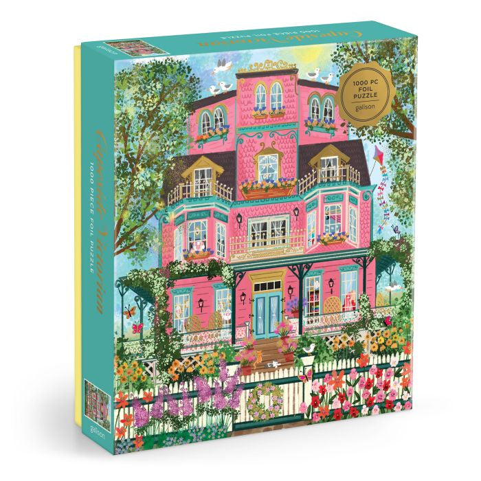 1000 pc Foil Puzzle - Joy Laforme Capeside Victorian