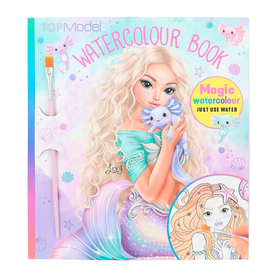TOPModel Watercolour Book - Mermaid