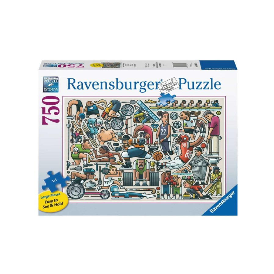 750 pc Large Format Athletic Fit