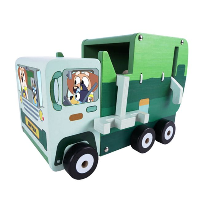 Bluey Wooden Garbage Truck