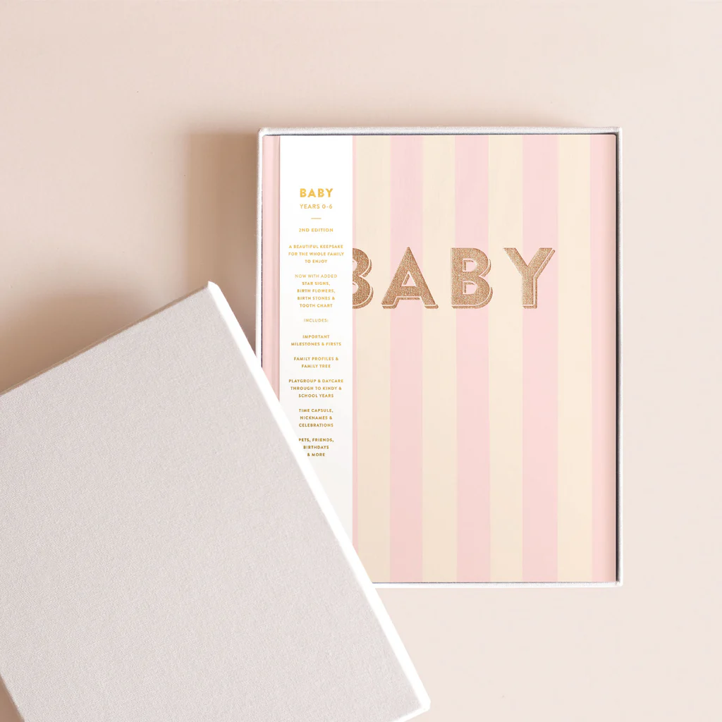 Baby Book 3rd Edition - Petal Stripe