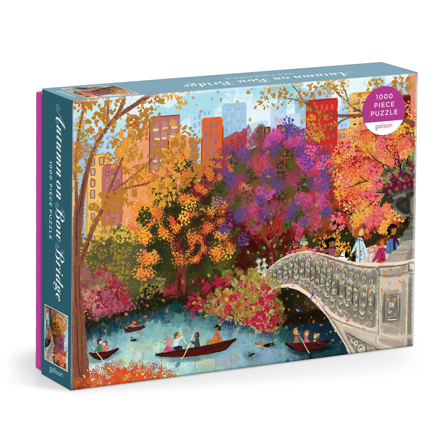 1000 pc Puzzle - Autumn on Bow Bridge