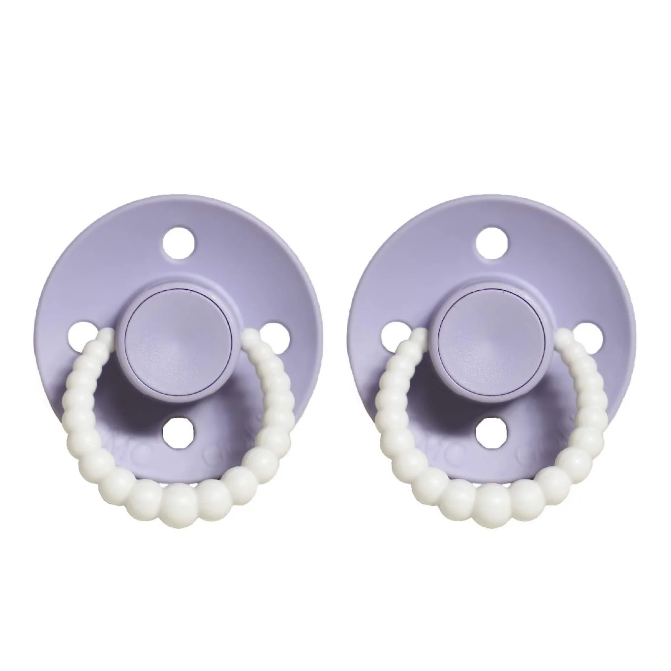 Glow In The Dark Bubble Dummy Size 1 (0-6Months) - Cherry Shape