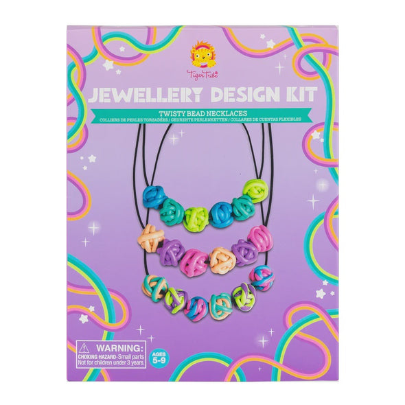 Jewellery Design Kit - Twisty Bead Necklaces