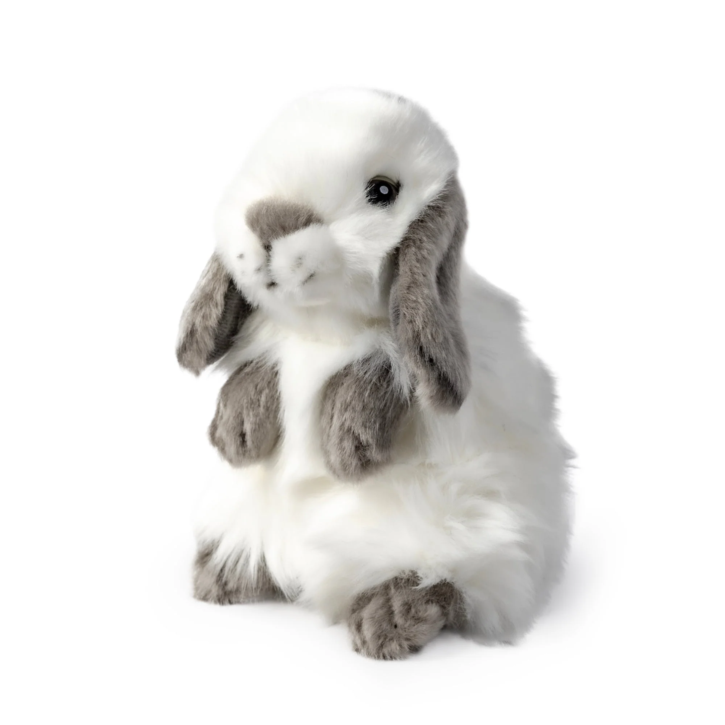 Lop Eared Rabbit Grey 17cm