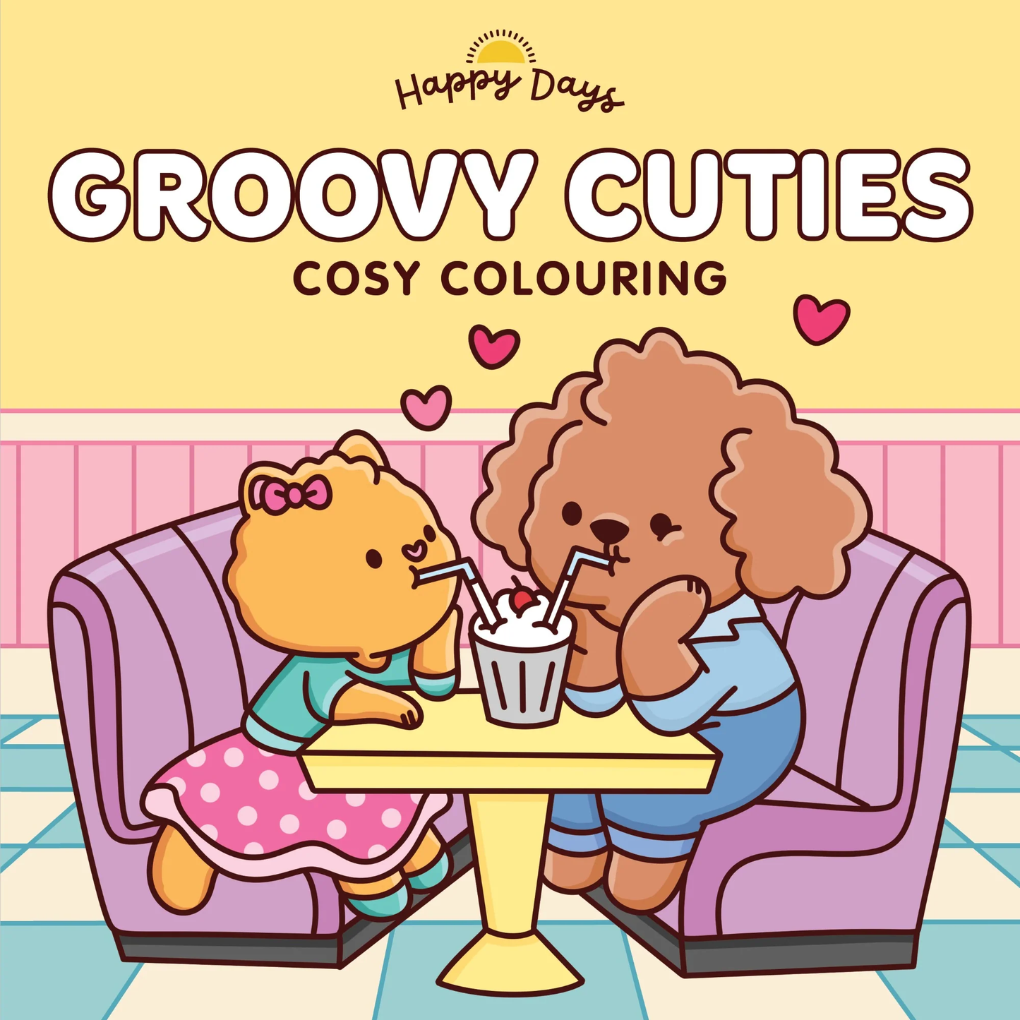 Groovy Cuties Cosy Colouring