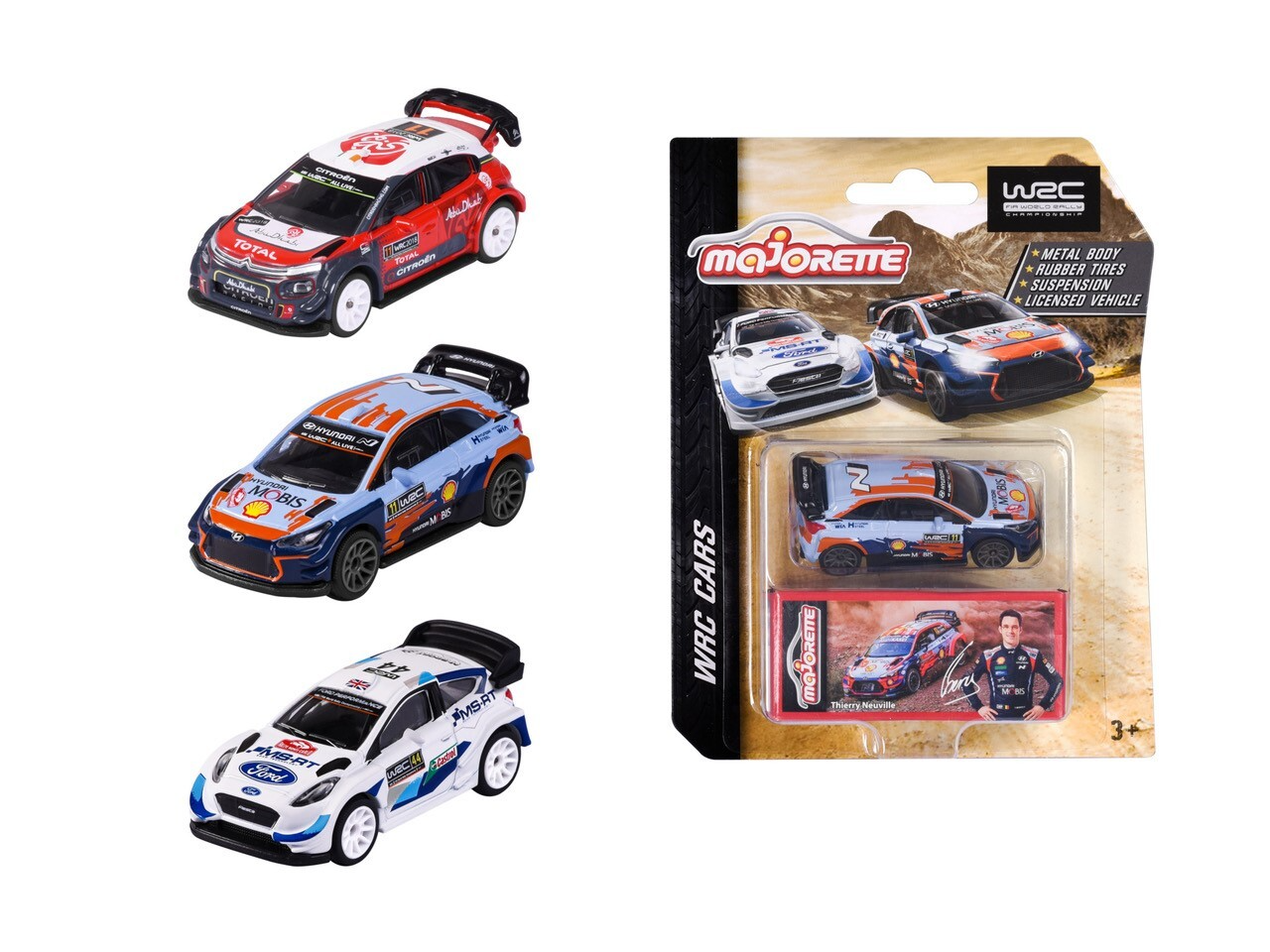 WRC Cars - assorted