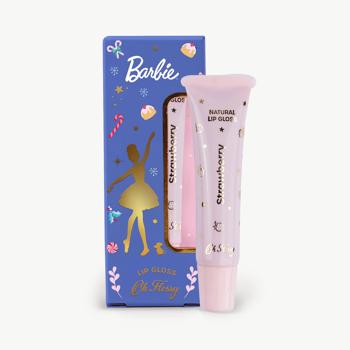 Oh Flossy x Barbie in the Nutcracker - Strawberry Lip Gloss