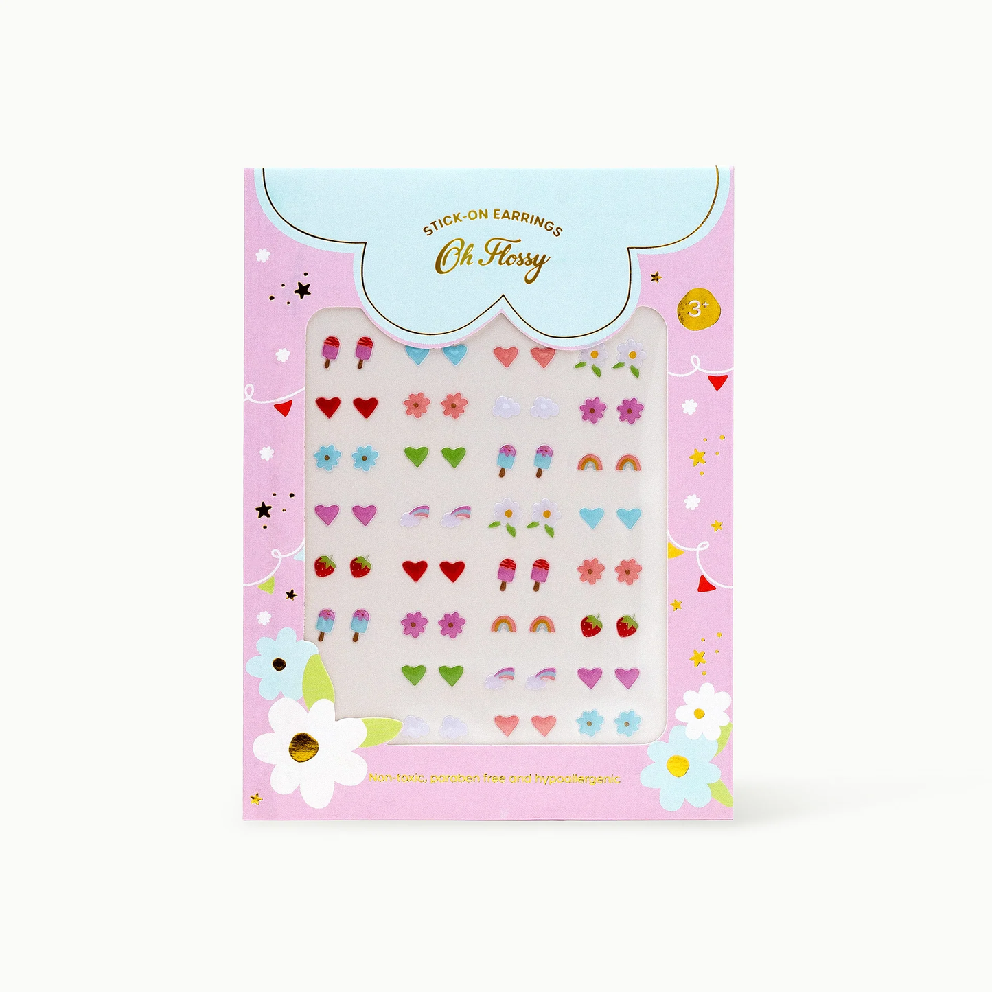 Oh Flossy Stick-on Earrings