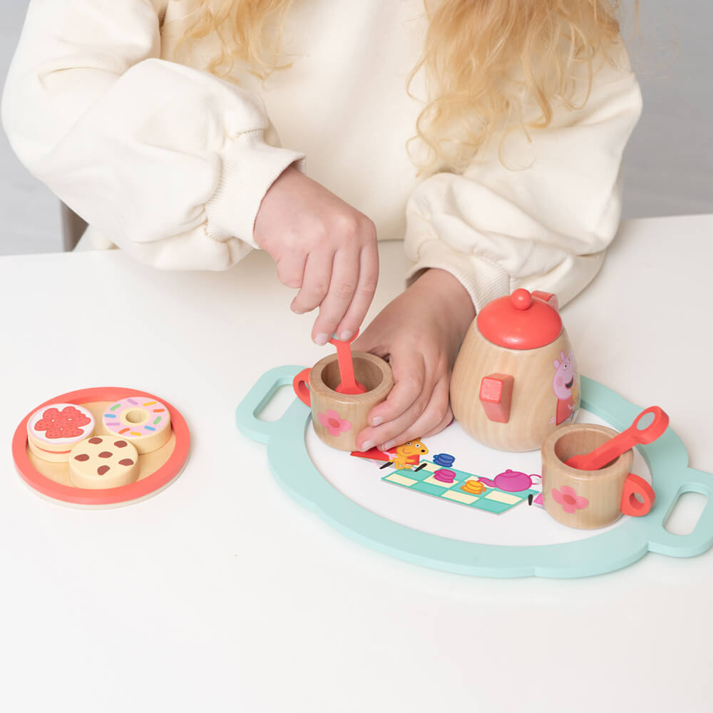 Peppa Pig Wooden Tea Set