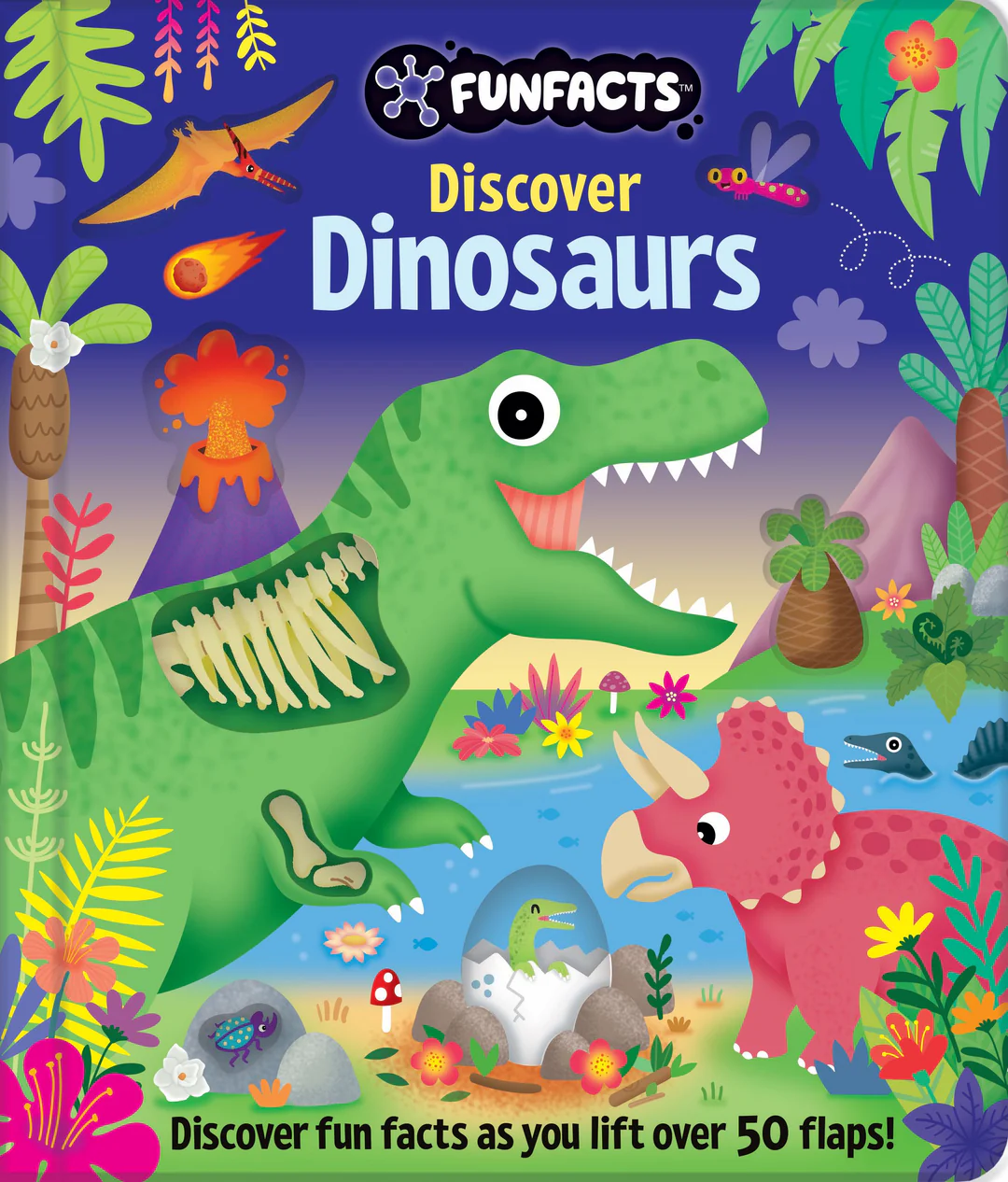 FunFacts Lift the Flap Book - Discover Dinosaurs