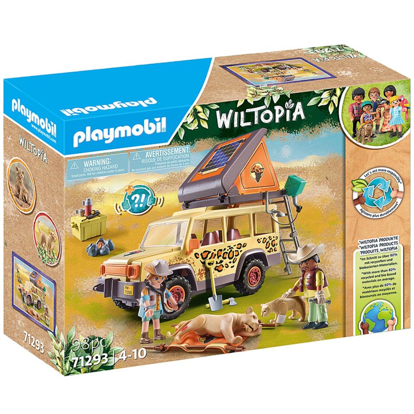 Wiltopia - Rescue all-terrain vehicle 71293