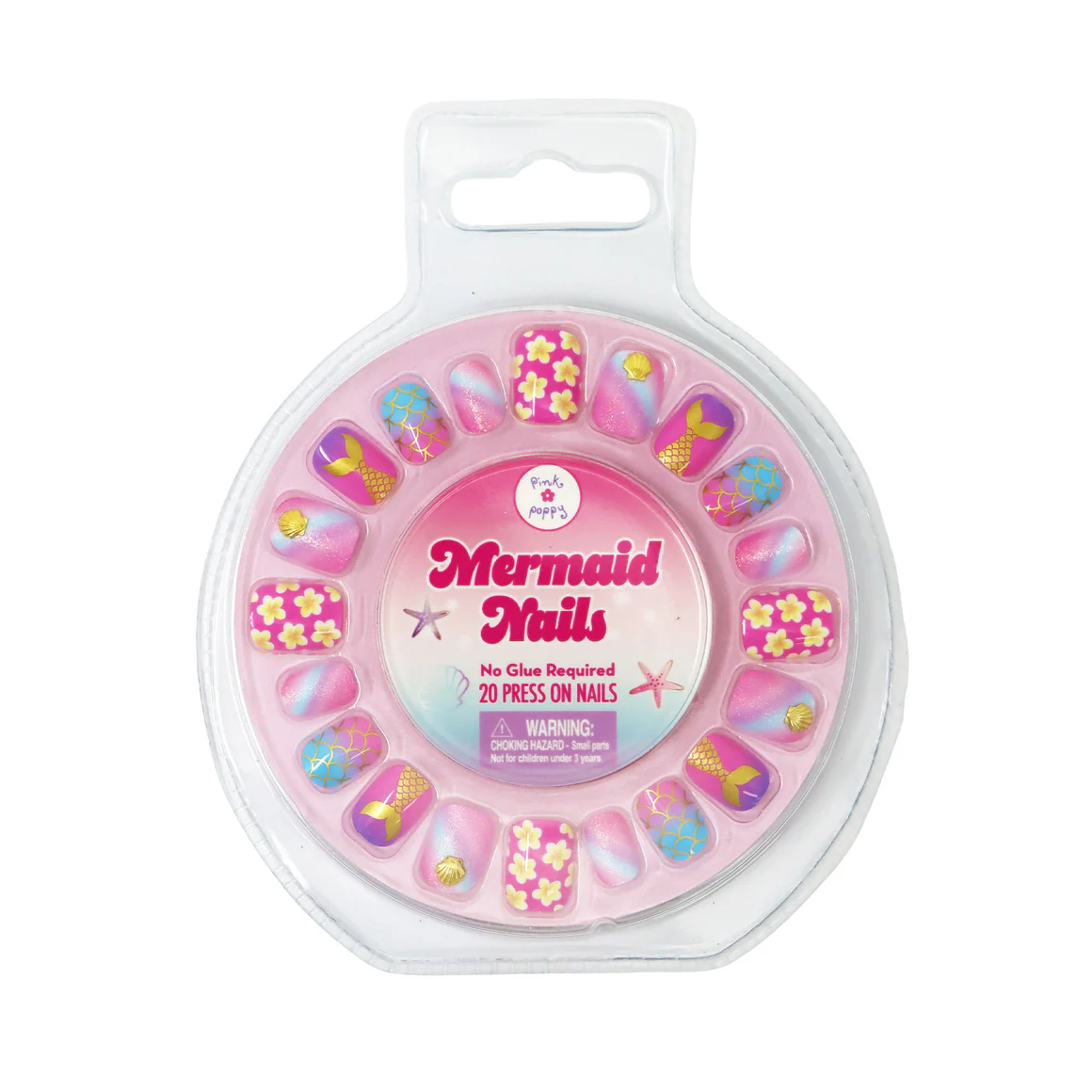 Mermazing Mermaid 3D Press on Nails