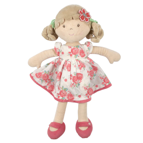 Scarlet Doll with Beige Hair and Floral Dress