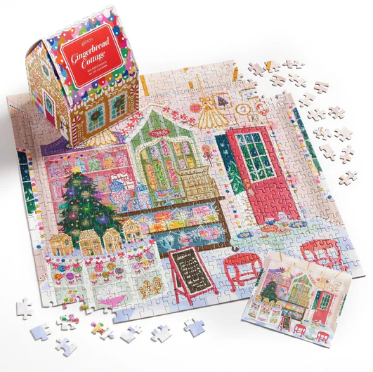 500 pc Puzzle - Gingerbread Cottage