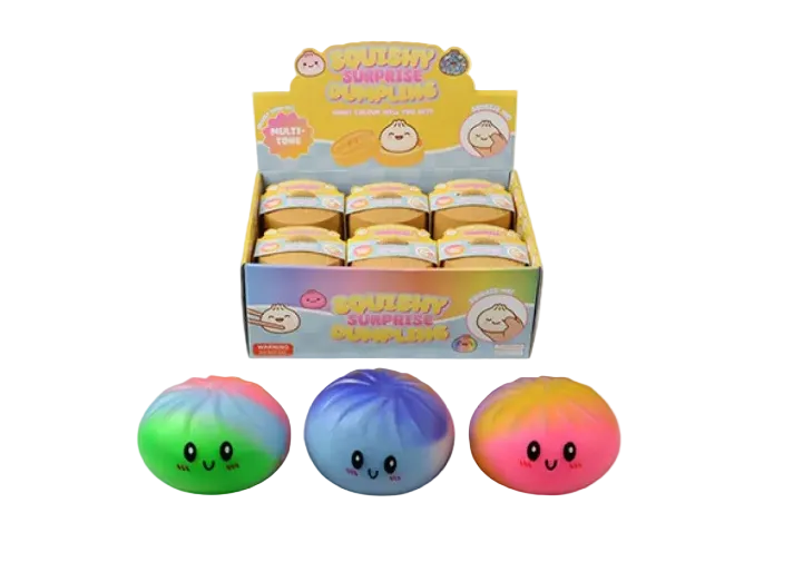 Squishy Surprise Dumpling - Rainbow Flour (Multi colour)