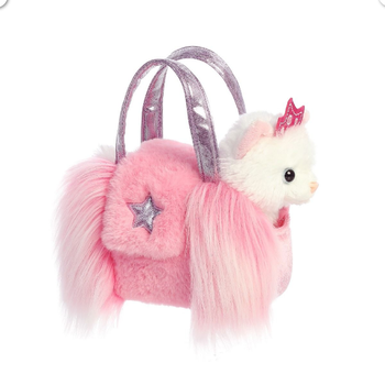 Fancy Pal - Cat/Frill Bag with Pink Star