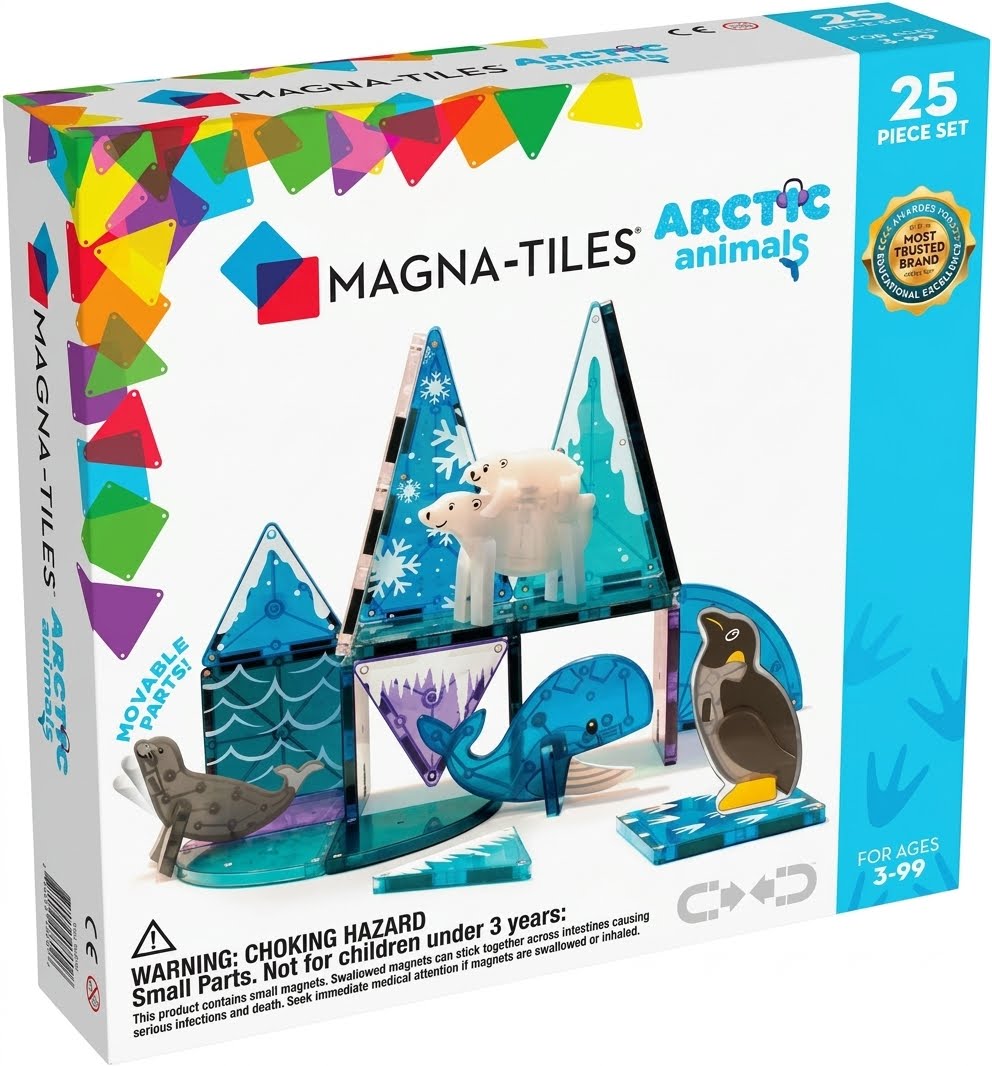 Magna-Tiles Arctic Animals 25 pc Set