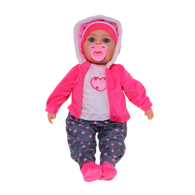 Baby Doll Zoe Pink With Dummy