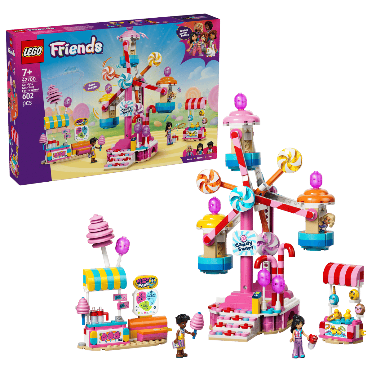 Lego Friends- Candy & Cupcake Ferris Wheel 42700