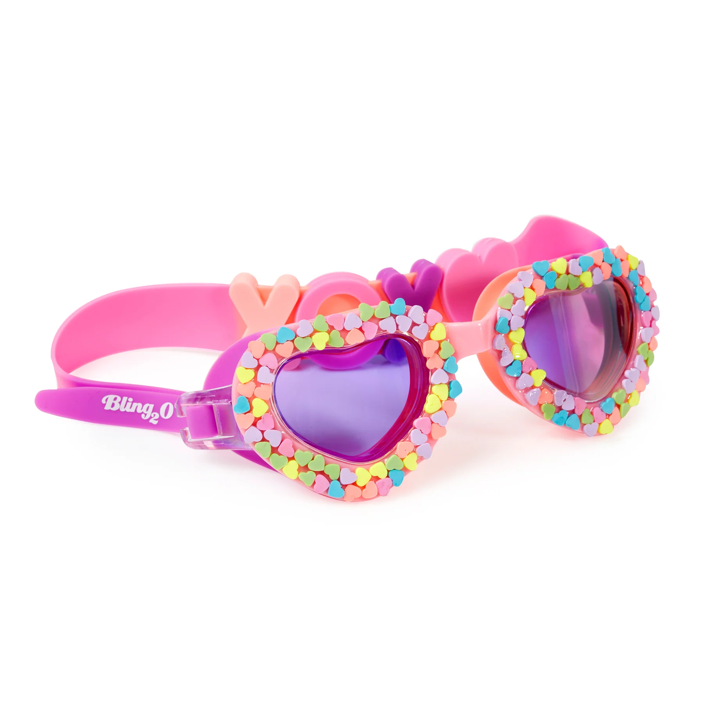 Swim Goggles - Be My Candy Heart