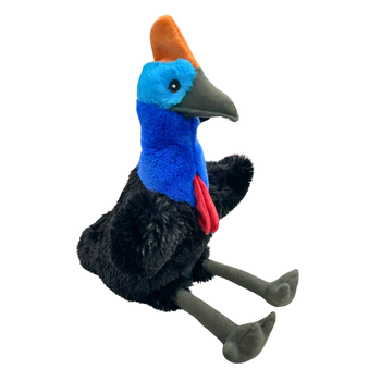 25cm Eco Puppet - Cassowary