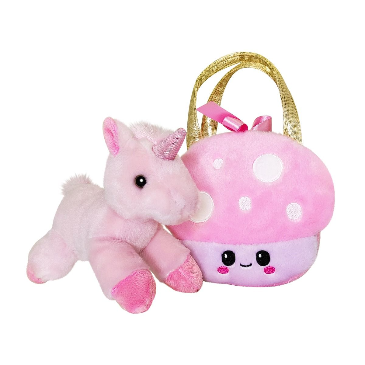 Fancy Pal/ Unicorn in Mushroom Bag