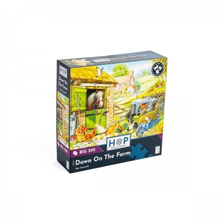 250 Big pc Puzzle - Down On The Farm