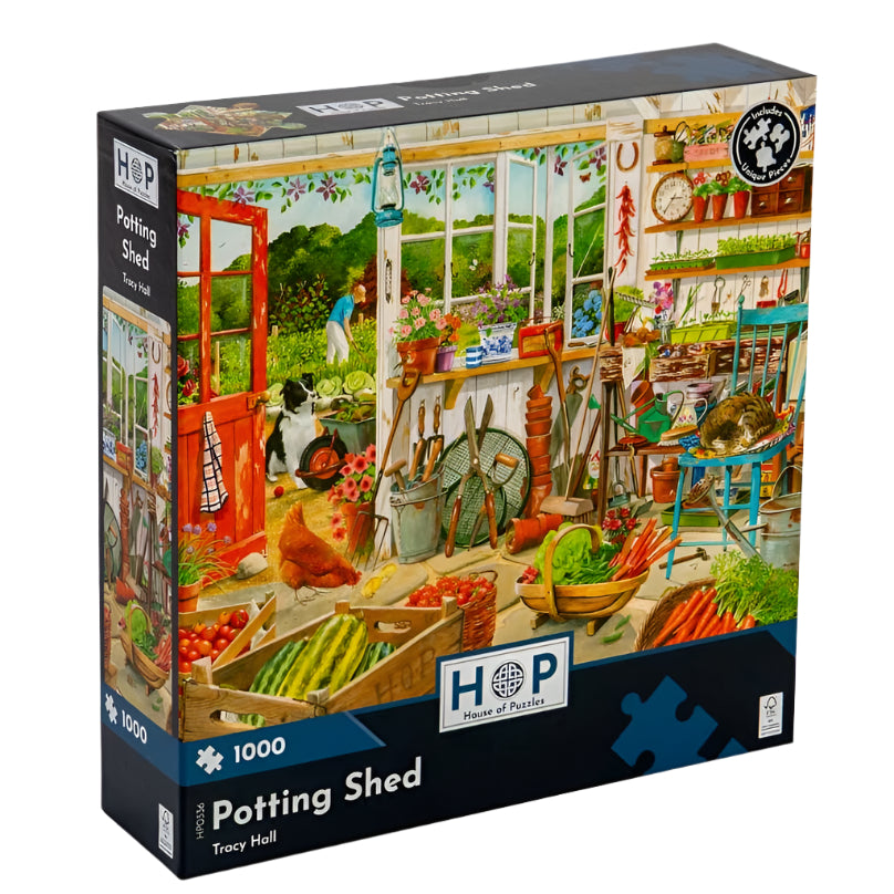 1000 pc Puzzle - Potting Shed