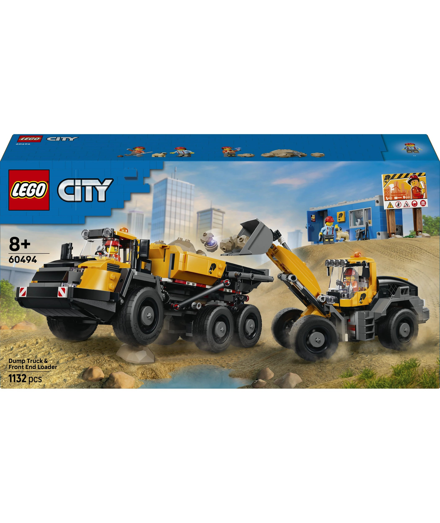 Dump Truck & Front End Loader Lego 60494