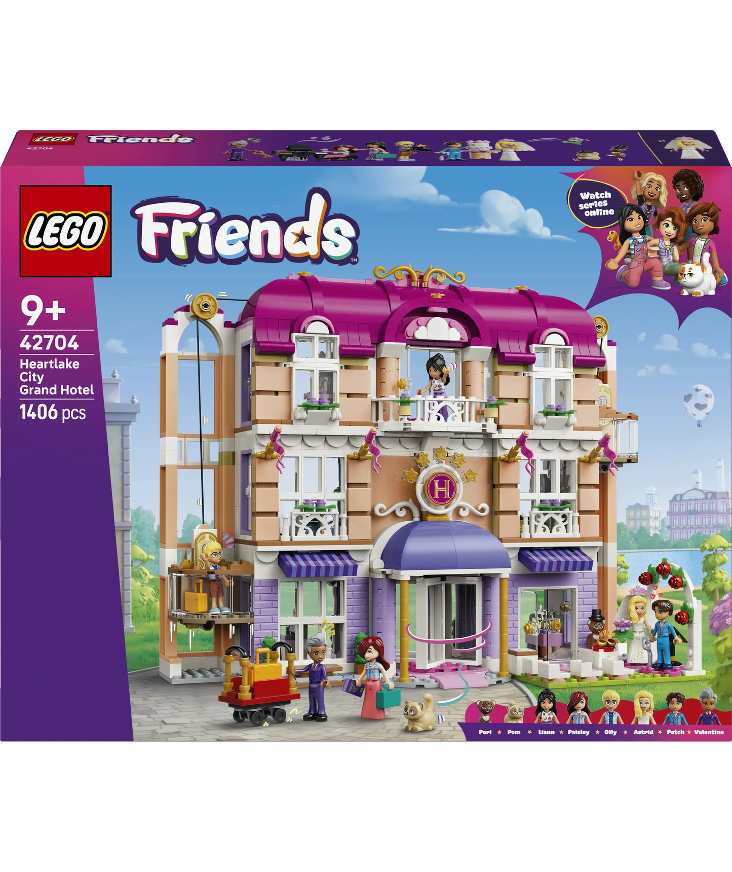 Heartlake City Grand Hotel Lego 42704