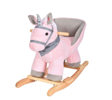 Rocking Unicorn Chair - Pink