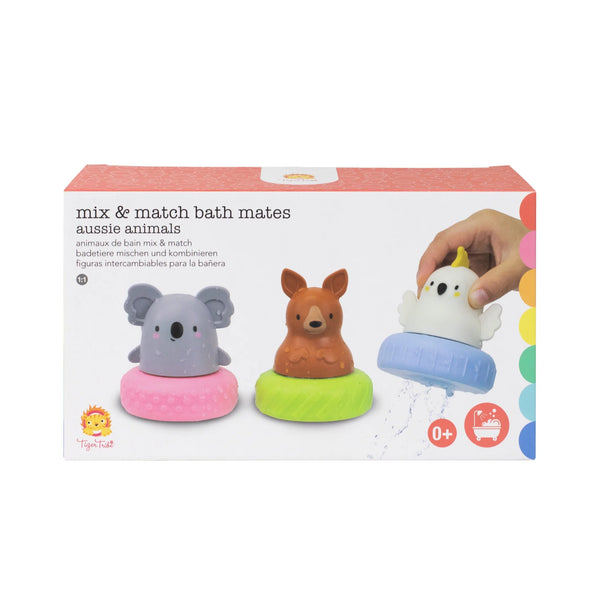 Mix & Match Bath Mates - Aussie Animals