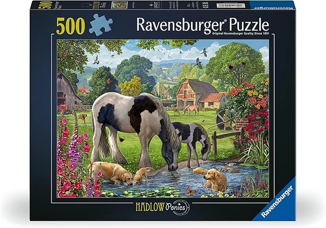 500 pc Puzzle - Hadlow Ponies