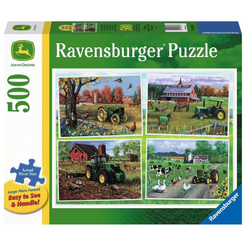 500 pc Puzzle XL Format - John Deere Classic